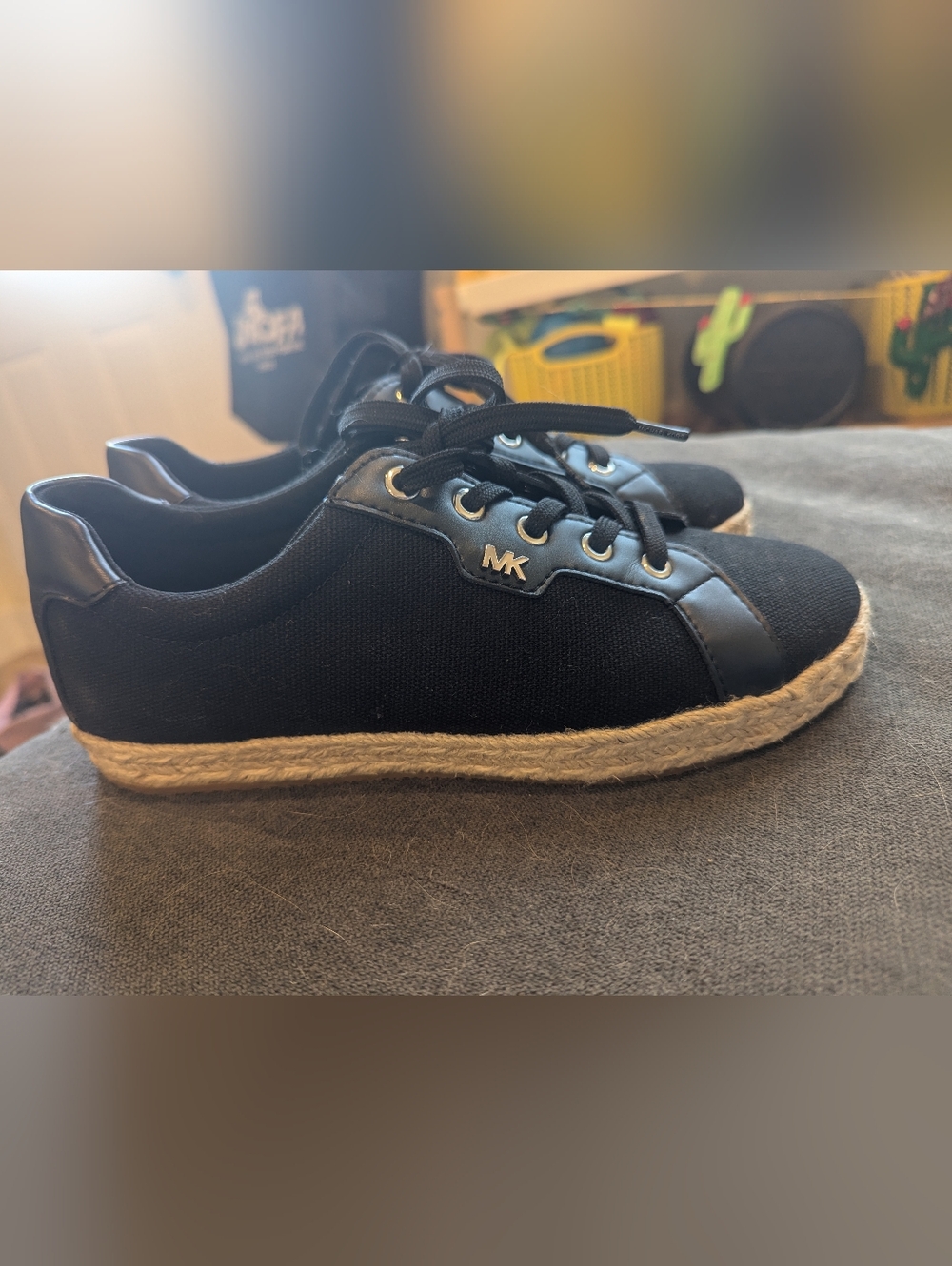 Michael Kors Bryson Sneakers | Canvas + Jute | NWOT | Size 7.5 - Picture 5 of 5
